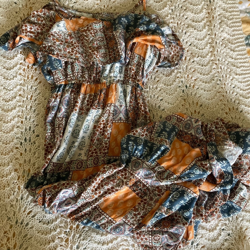 Beautiful, maxi, hippie dress.